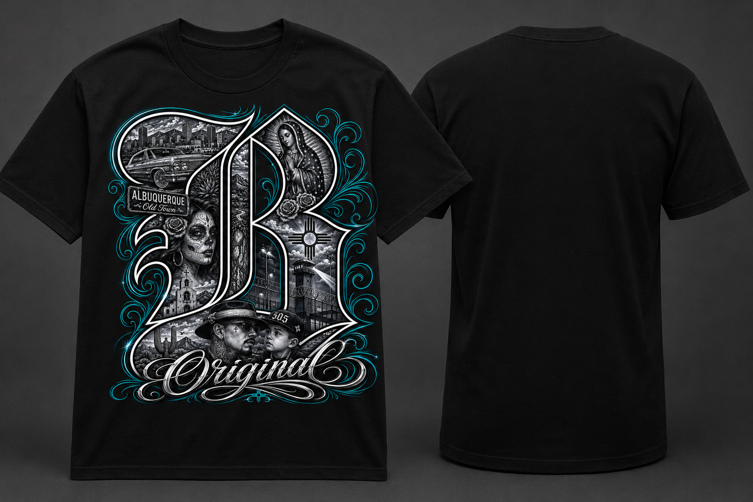 BURQUE originals “B original “ Tshirt